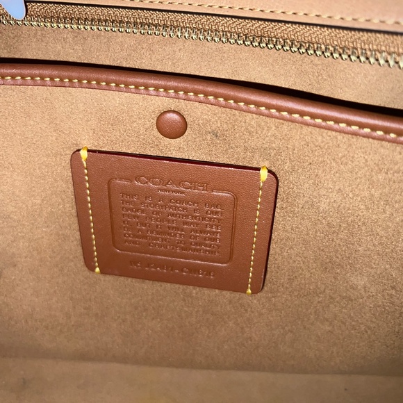 Coach Empire Carryall Bag 40 Honey Brown - Picture 5 of 6